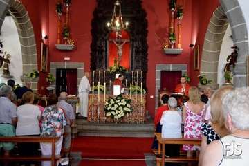 Telde, en la procesión capitalina de San Lorenzo
(Foto Francisco Javier Santana)